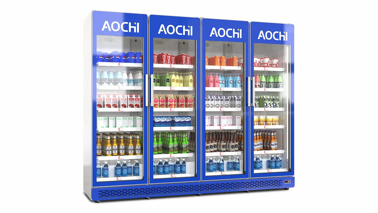 Glass door display chiller AGR-FB view 4