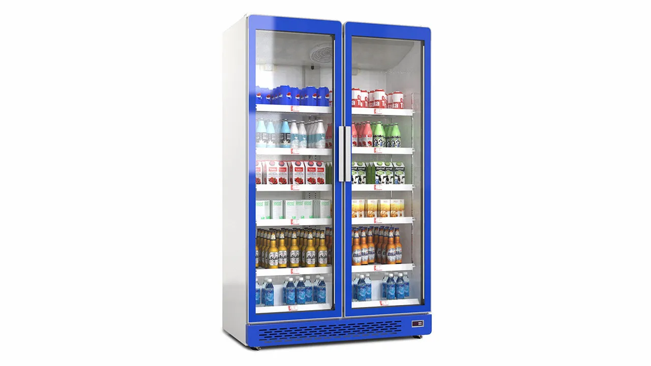 Glass door display chiller AGR-FA