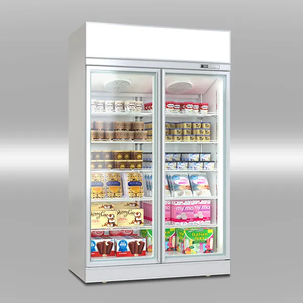 Luxury Top Mount Showcase Freezer view 5