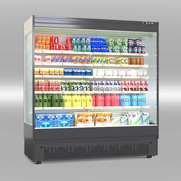 Plug In Dual Air Curtain Open Chiller view 3