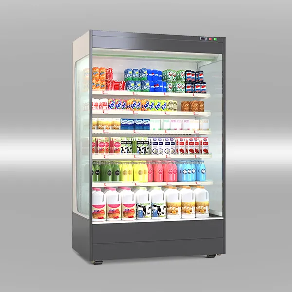 Remote Dual Air Curtain Open Chiller view 4
